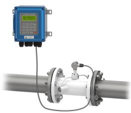 Wall-mounted ultrasonic flowmeter pipeline sensor Wall-mounted ultrasonic flowmeter pipeline sensor