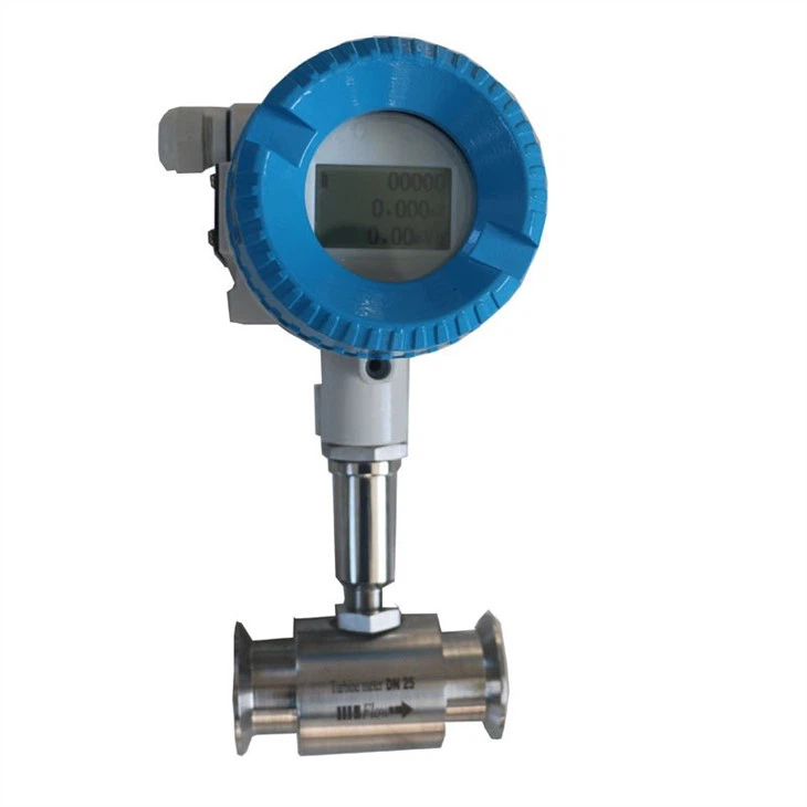 tr-clamp turbine flow meter