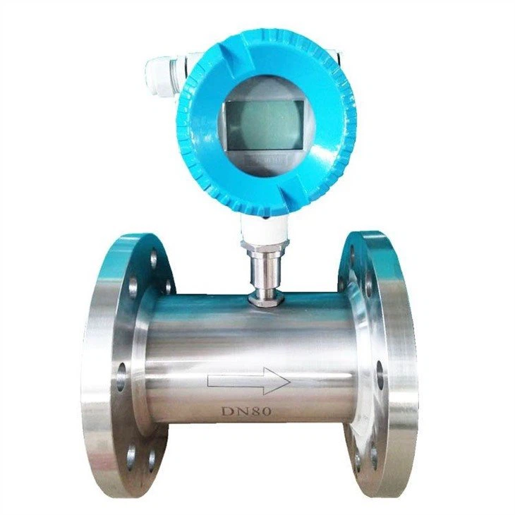 liquid turbine flow meter